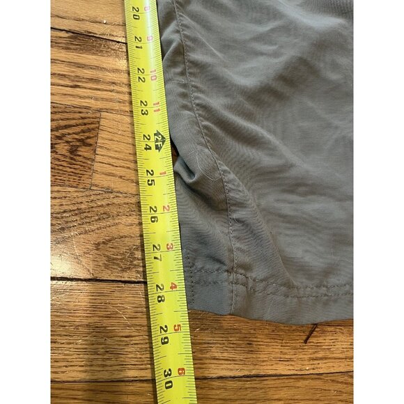 REI Hiking Pants Men's Sz 32 x ~28.5 Hemmed Green Lightweight - Picture 11 of 13